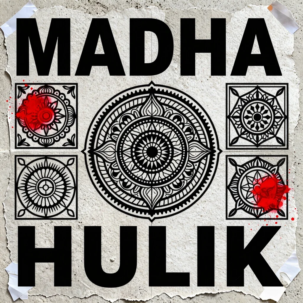 Folk Brutalism: Reimagining Madhubani Lines in Urban Concrete Contexts